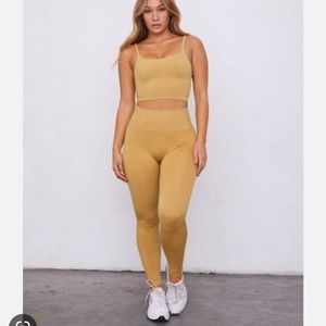 SET ACTIVE Limited Edition Color Cider - Sculptflex Leggings size xs